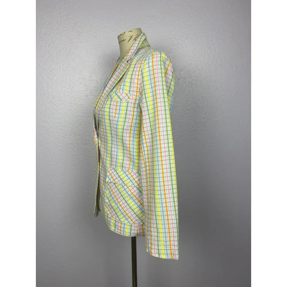 Vintage Paula Brooks Original Plaid Blazer - Picture 6 of 12